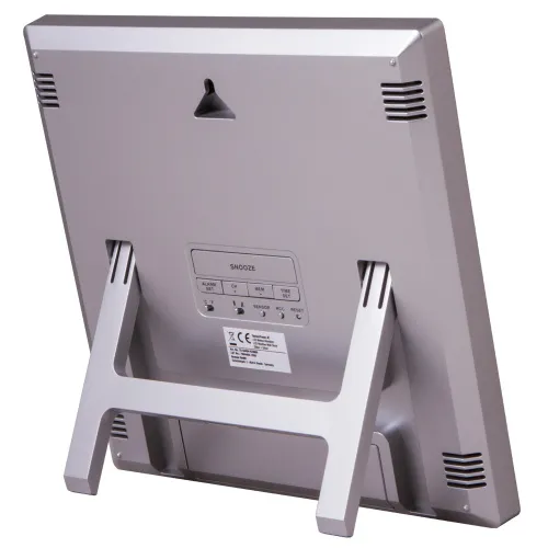 photo Bresser TemeoTrend JC LCD RC Weather Station (Wall clock), silver,  5