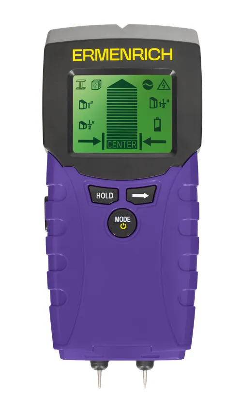 image Ermenrich Ping TM100 2-in-1 Stud and Moisture Detector,  2