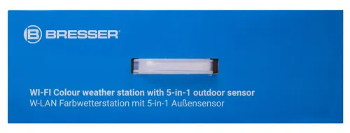 picture Bresser 5-in-1 Wi-Fi Weather Station with Colour Display, black,  16