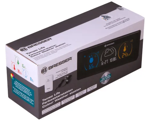 picture Bresser Temeo Life Weather Station with Color Display, black,  9