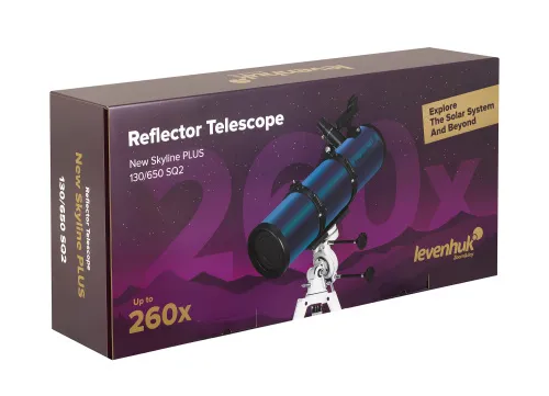 photograph Levenhuk New Skyline PLUS 130/650 SQ2 Telescope,  13