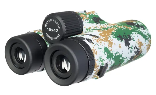 photograph Levenhuk Camo 10x42 Binoculars with Reticle,  13