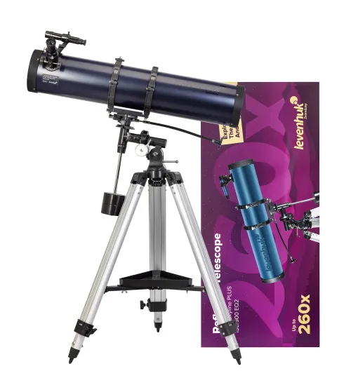 image Levenhuk New Skyline PLUS 130/900 EQ2 Telescope,  2