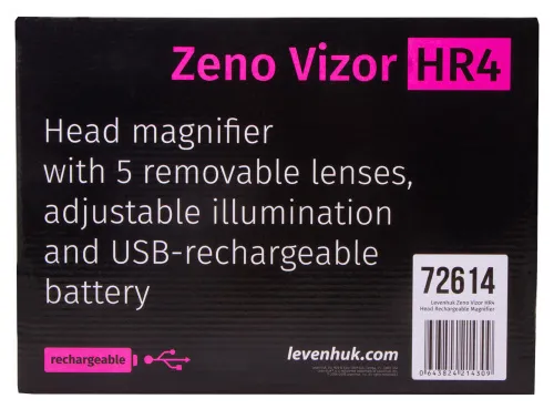 picture Levenhuk Zeno Vizor HR4 Head Rechargeable Magnifier,  13