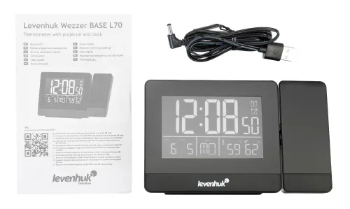 image Levenhuk Wezzer BASE L70 Thermometer with projector and clock,  3