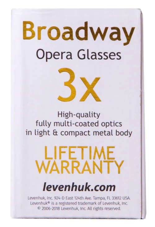 image Levenhuk Broadway 325L Lorgnette Opera Glasses,  15
