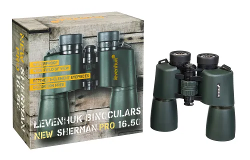 image Levenhuk New Sherman PRO 16x50 Binoculars,  5