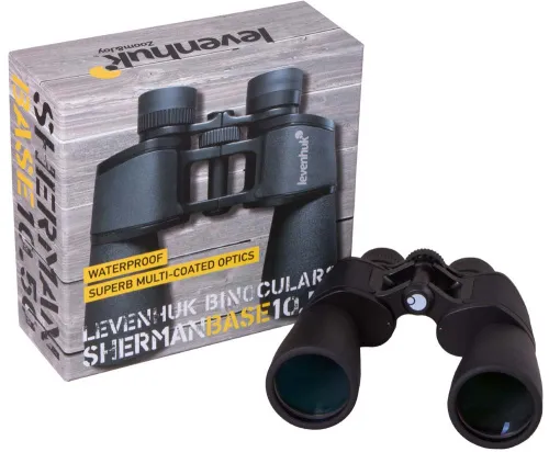 picture Levenhuk Sherman BASE 10x50 Binoculars - Exhibition Item,  10
