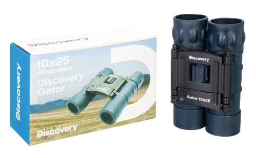 photograph Levenhuk Discovery Gator 10x25 Binoculars,  12