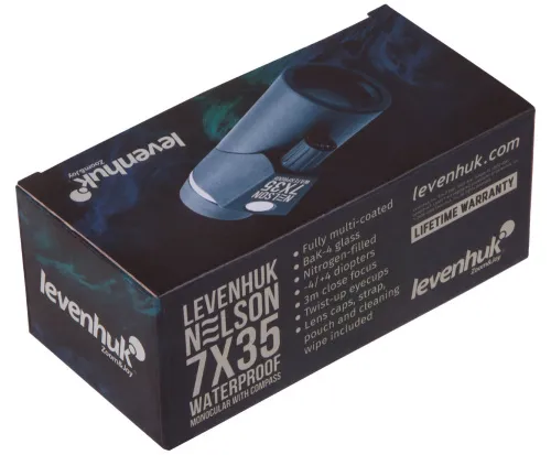 picture Levenhuk Nelson 7x35 Monocular with Reticle and Compass,  9