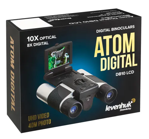 photo Levenhuk Atom Digital DB10 LCD Binoculars - Exhibition Item,  11
