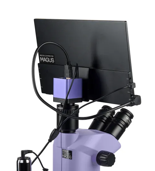 photo MAGUS Stereo D8T LCD BASE Digital Stereomicroscope,  11