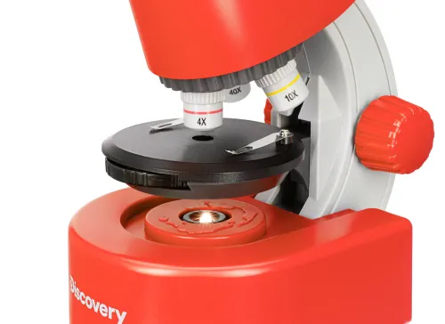 image Levenhuk Discovery Micro Microscope with book,  13