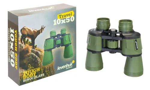 image Levenhuk Travel 10x50 Binoculars,  11