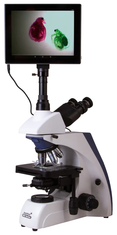photo Levenhuk MED D30T LCD Digital Trinocular Microscope,  3