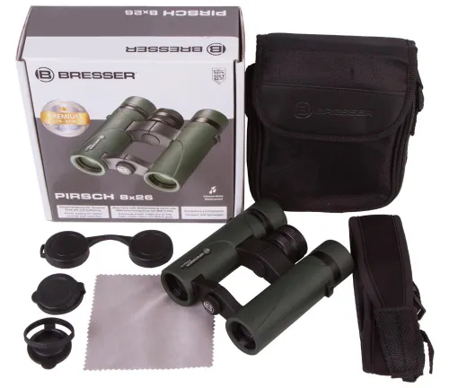 photo Bresser Pirsch 8x26 Binoculars,  2