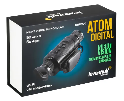 picture Levenhuk Atom Digital DNM200 Night Vision Monocular,  14