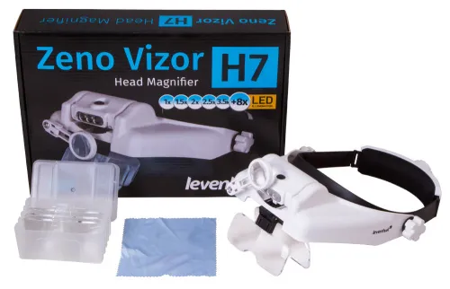 image Levenhuk Zeno Vizor H7 Head Magnifier - Exhibition Item,  14