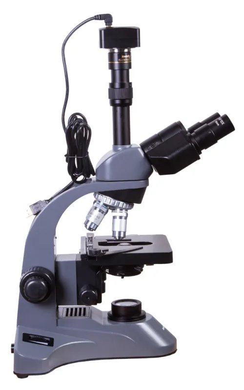 photo Levenhuk D740T 5.1M Digital Trinocular Microscope,  3