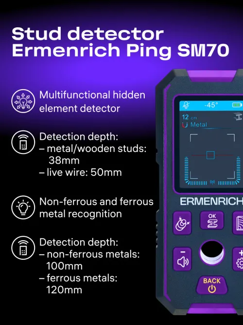 photograph Ermenrich Ping SM70 Stud Detector,  10