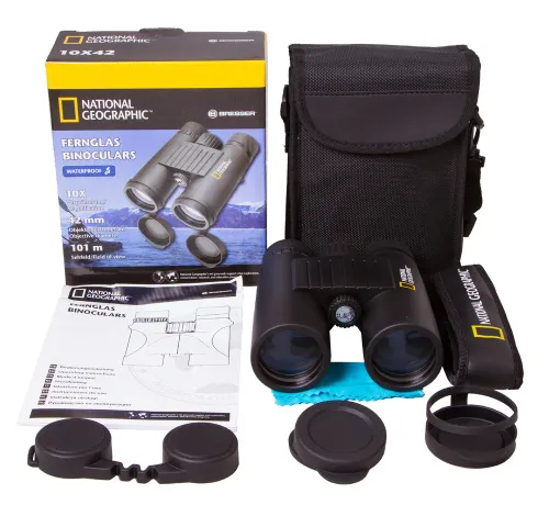 photo Bresser National Geographic 10x42 WP Binoculars,  6