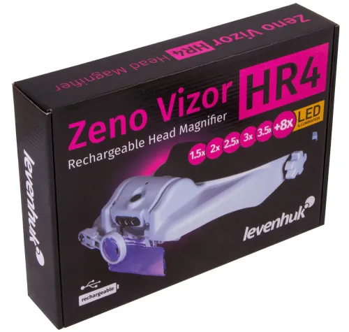 picture Levenhuk Zeno Vizor HR4 Head Rechargeable Magnifier,  11
