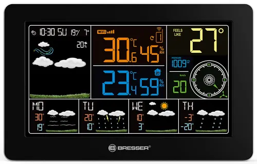 photograph Bresser 4CAST Wi-Fi RC Weather Station,  2