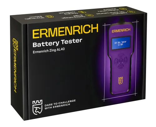 photograph Ermenrich Zing AL40 Battery Tester,  6