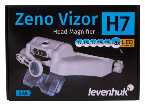 image Levenhuk Zeno Vizor H7 Head Magnifier - Exhibition Item,  12