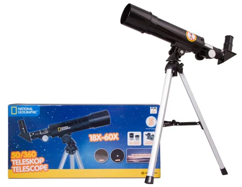 image Bresser National Geographic 50/360 AZ Telescope - Exhibition Item,  8