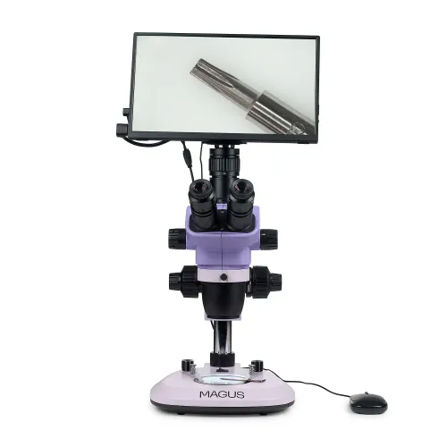 photograph MAGUS Stereo D8T LCD PLUS Digital Stereomicroscope,  4