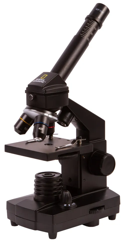 image Bresser National Geographic 40x–1280x Microscope with Smartphone Holder,  4