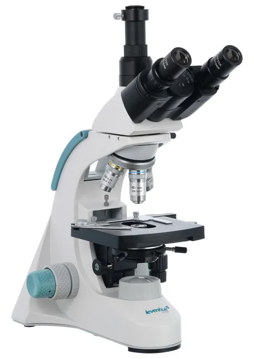 photo Levenhuk 950T DARK Trinocular Microscope,  4