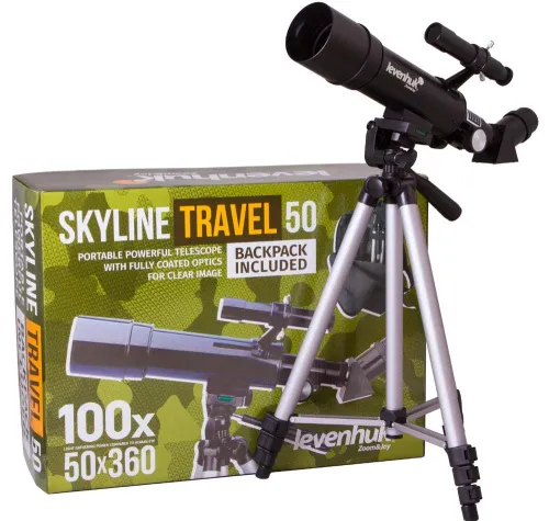 image Levenhuk Skyline Travel 50 Telescope,  2