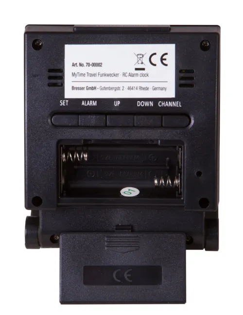 image Bresser MyTime Travel Alarm Clock Weather Station,  5