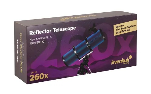 picture Levenhuk New Skyline PLUS 130/650 SQ1 Telescope,  13