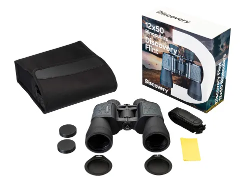 photograph Levenhuk Discovery Flint 12x50 Binoculars,  5