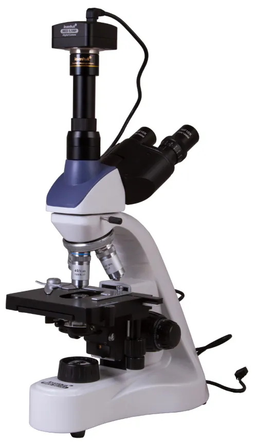 photograph Levenhuk MED D10T Digital Trinocular Microscope,  3