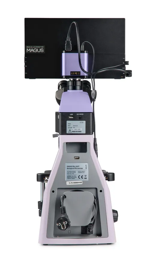 picture MAGUS Lum D460L LCD Fluorescence Digital Microscope,  6