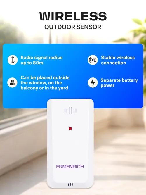 picture Ermenrich Report WR70 Weather Station,  15