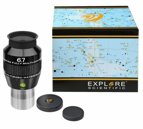 photograph Explore Scientific 82° AR 6.7mm 1.25" Eyepiece,  4