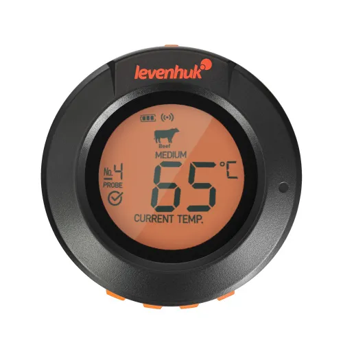 photo Levenhuk Wezzer Grill BT40 Meat Thermometer,  8