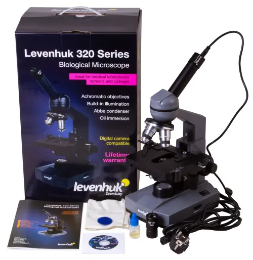 picture Levenhuk D320L BASE 3M Digital Monocular Microscope,  2