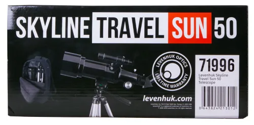 image Levenhuk Skyline Travel Sun 50 Telescope,  18