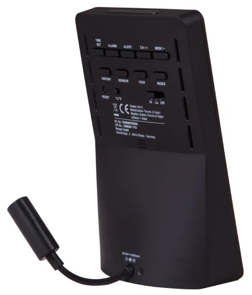 photograph Bresser Temeo Life H Weather Station with Color Display, black,  5