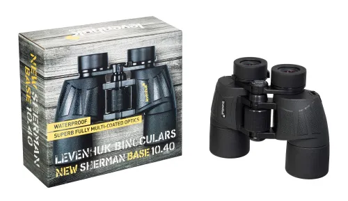 photograph Levenhuk New Sherman BASE 10x40 Binoculars,  5