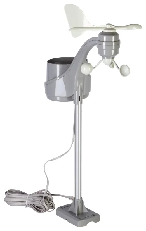 photo Bresser ClimaTemp XXL Weather Station, wooden look,  9