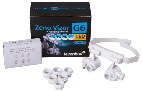 image Levenhuk Zeno Vizor G6 Magnifying Glasses,  2