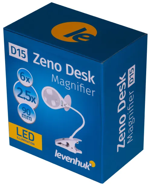 photograph Levenhuk Zeno Desk D15 Magnifier,  10