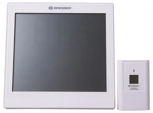 picture Bresser TemeoTrend JC LCD RC Weather Station (Wall clock), white,  7